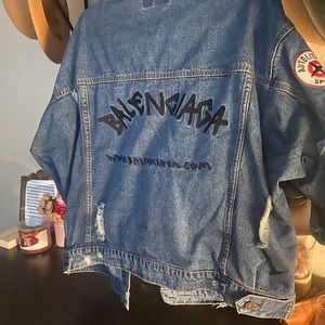 Oversize Slouch Denim Jacket